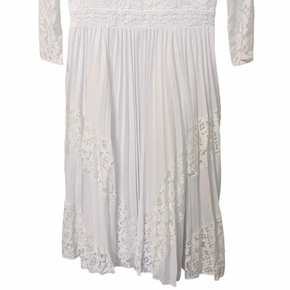 Lilly Pulitzer Aiden Midi Dress Resort White Lace 8 NWT - Picture 3 of 11